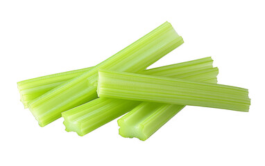 High-Quality PNG of celery sticks isolated on transparent png – High Resolution