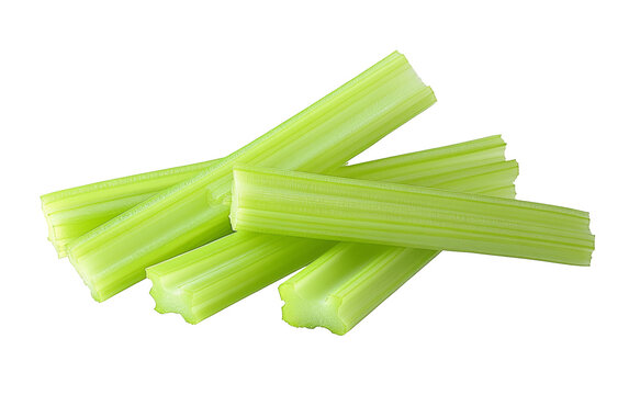 High-Quality PNG of celery sticks isolated on transparent png &ndash; High Resolution