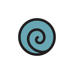 Spiral uzumaki japanese clan symbol, they are known for extreme chakra ammounts