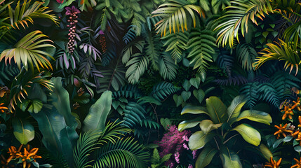 The Undomesticated, Wild Elegance of Tropical Flora - An Ode to Biodiversity