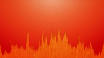 Full frame view of empty bright orange abstract background