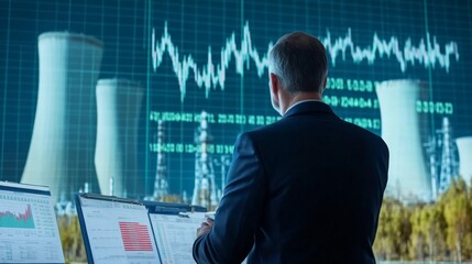 Financial Expert Discussing Nuclear Energy Trends and Market Analysis