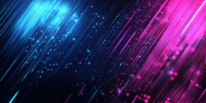 Blue and pink abstract game background for e-sports and gaming competitions with dynamic lighting effects.