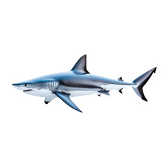 Naklejka premium Realistic illustration of a great white shark
