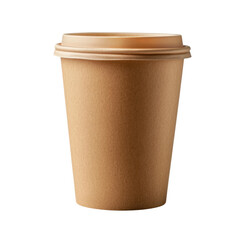 Eco-friendly kraft paper coffee cup