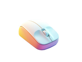 Computer mouse isolated on transparent background 