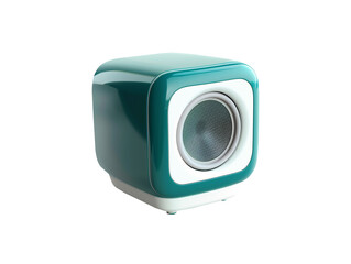 Small speaker isolated transparent background, PNG, generative ai,  