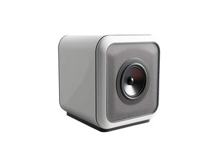 Small speaker isolated transparent background, PNG, generative ai,  