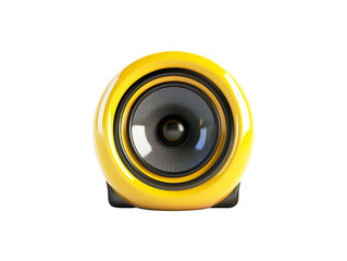 Small speaker isolated transparent background, PNG, generative ai,  