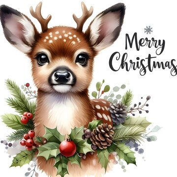 Christmas deer