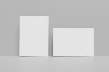 Brochure Flyer Mockup 3D Rendering