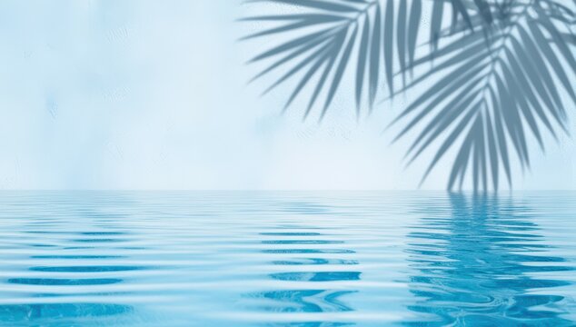 A serene minimalistic tranquil waters production presentation concepts.