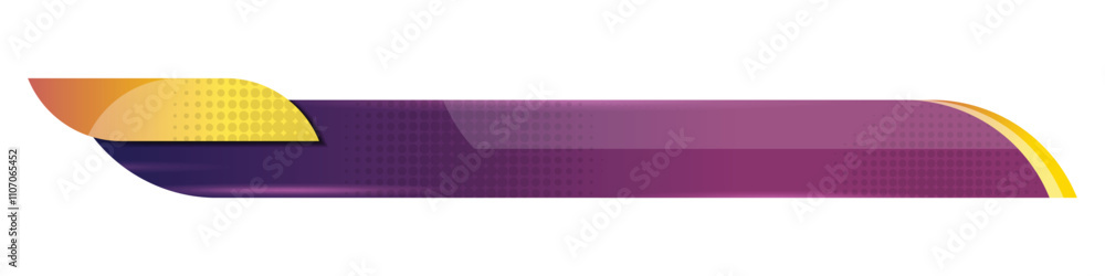 Poster lower third banner. broadcast news lower third banner template design. lower third bar template for 