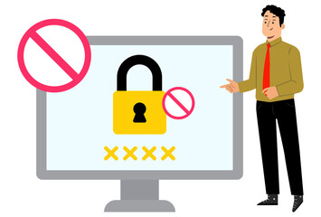 1046 - Denial Concept Illustration