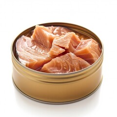 Canned Salmon Steaks in Golden Tin: A Delicious and Convenient Seafood Option