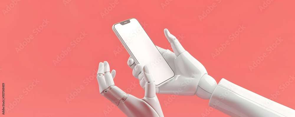 Poster robotic hands using a modern smartphone device