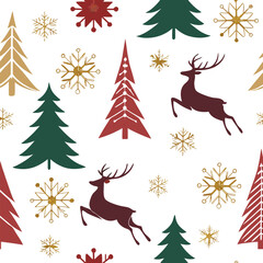 Eyecatching beautiful Christmas theme pattern design with Christmas 