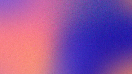 Gradient background with smooth transitions of orange, pink, and blue colors.