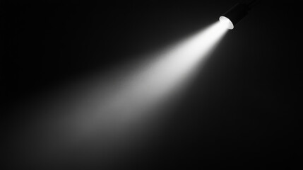 A high-intensity spotlight