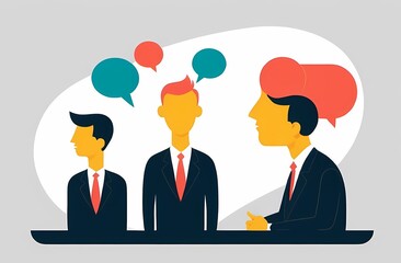 Second opinion, suggestion or advice to consider, reason or logical thinking, information to make decision or judgement concept, businessman think from listening to second opinion and make decision.