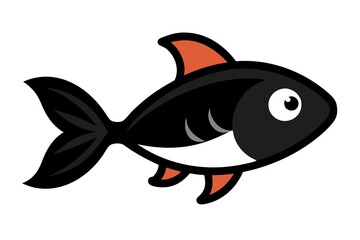 illustration of a guppy fish