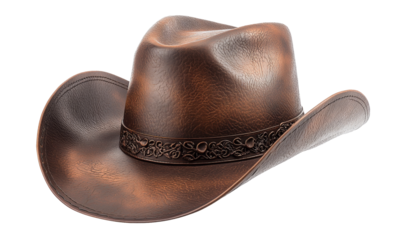 High-Quality PNG of Cowboy hat cut out Isolated on White Background – High Resolution