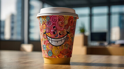 cup of coffee, ai generated