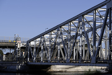 Obraz premium sète pointe, courte, étang de thau, théâtre de la mer