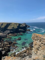 Eaux turquoises bretonnes