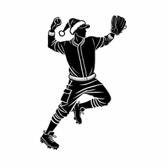 Obraz premium Baseball players in various positions