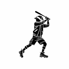 Fototapeta premium Baseball players in various positions