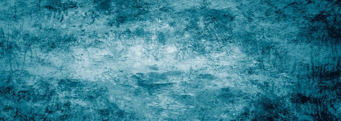 Sehr schmutziger breiter grunge Hintergrund in blau