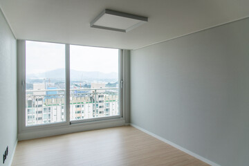 Fototapeta premium bedroom interior in the apartment