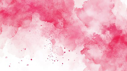 Fototapeta premium Elegant soft pink watercolor background with white accents for wedding invitations, event backdrops, floral designs, greeting cards, scrapbooking, creative graphic projects, digital art creations