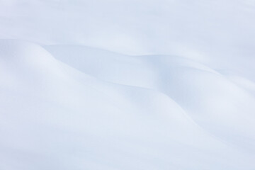 Shapes in the snow