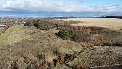 sand dunes and grass