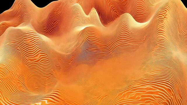 Microscopic Image of a Fragile Cell Surface