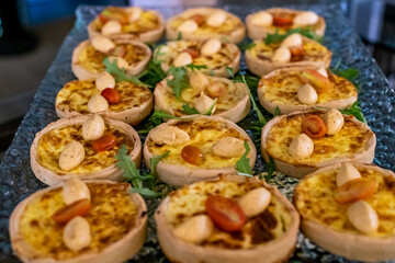 mixed sweets in a tray ready for an event