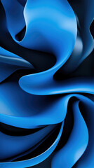 abstract blue background with waves