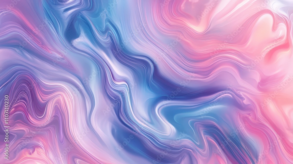 Poster a digital background filled with smooth, flowing patterns and a gradient color scheme
