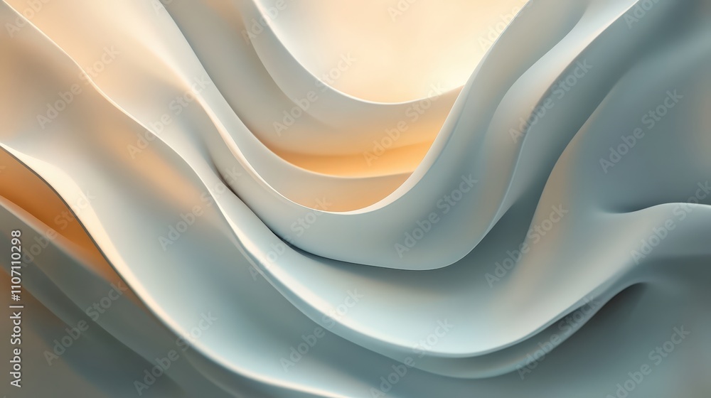 Poster a digital background filled with smooth, flowing patterns and a gradient color scheme