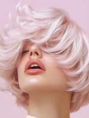 Hair Model, Platiinum Blonde 