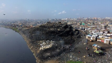 Ghana, Accra, 10,18,24  AGBOGBLOSHIE  people live in slum largest landfill illegal dump in Africa...