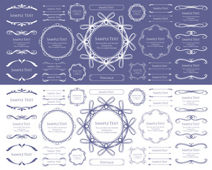 クリスマスフレームデザインセット