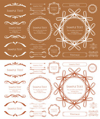 クリスマスフレームデザインセット