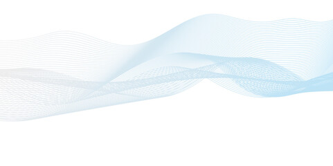 Abstract blend wave lines and technology background. Background lines wave abstract stripe design. White background, mesh abstract, vector gradient line soft blend.	
