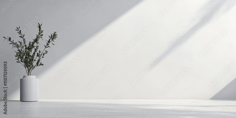 Poster a clean white background with soft gray shadows and a faint texture. the minimalist design is versat