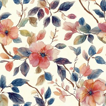 fancy allover pattern seamless floral pattern new digital print textile design
