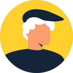 People avatars. Icons for games, online communities, web forums. Vector illustration in flat cartoon style