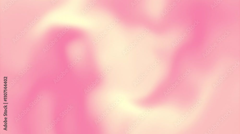 Poster abstract light background with soft, flowing waves of pink and blue, perfect for digital art and des